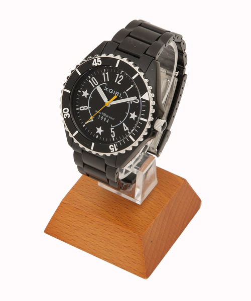 X-girl（エックスガール）の「CITIZEN for X-girl BLACK WATCH