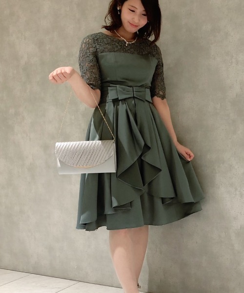 Cupid Heart（キューピッドハート）の「【Cupid Heart】結婚式BAG サテンプリーツバッグ（クラッチバッグ・レディース・ライトグレー/ベージュ/オフホワイト/ライトブラック・MEDIUM）」の14枚目の写真