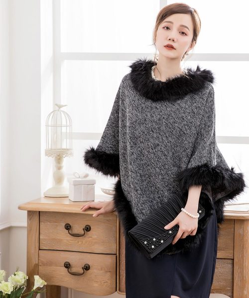 DRESS STAR(ドレス スター)の「フェイクパール×ビジュークラッチバッグ(クラッチバッグ・レディース・ベージュ/ブラック/シルバー・フリー)」の13枚目の写真