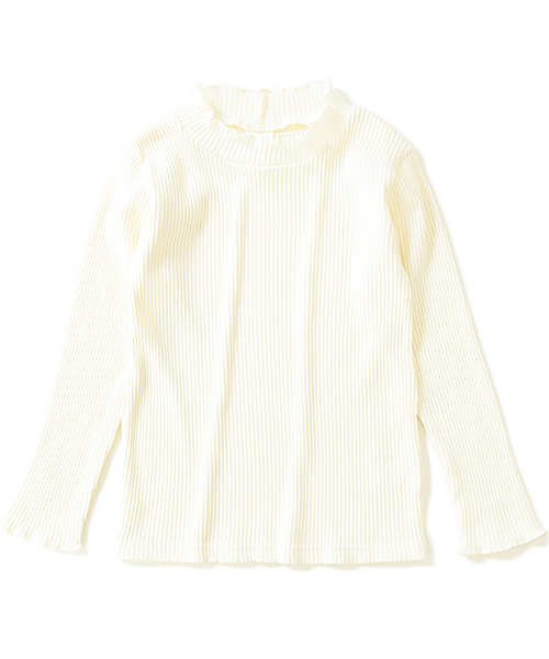 devirock（デビロック）の「リブ長袖Tシャツ（Tシャツ/カットソー・キッズ・ブラック/オフホワイト/杢グレー/パープル系その他/テラコッタ・110cm/100cm/120cm/130cm/140cm/150cm/160cm）」の14枚目の写真