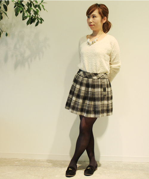 ROPE' PICNIC(ロペピクニック)の「★1/16ヒルナンデス!ご紹介★【WEB限定40サイズ】アンゴラ混パフスリーブプルオーバー(ニット/セーター・レディース・グレー系その他/サンドベージュ/ベージュ/ブルー系/グレー/ピンク・38/40)」の16枚目の写真