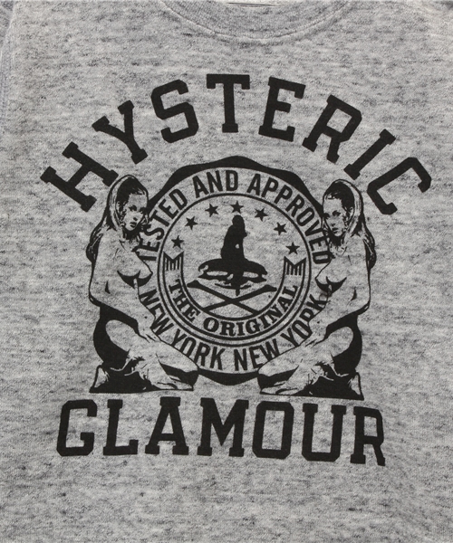 JOEY HYSTERIC（ジョーイヒステリック）の「EAST SIDE COLLEGE pt SW（スウェット・キッズ・グレー/ブラック・MEDIUM/SMALL/X-SMALL）」の7枚目の写真