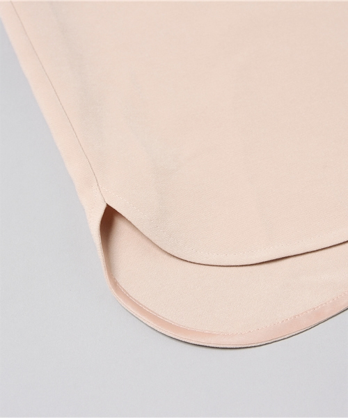 Liesse（リエス）の「【3】ノースリーブブラウス（シャツ/ブラウス・レディース・ブルー/ネイビー/ピンクベージュ・9）」の8枚目の写真