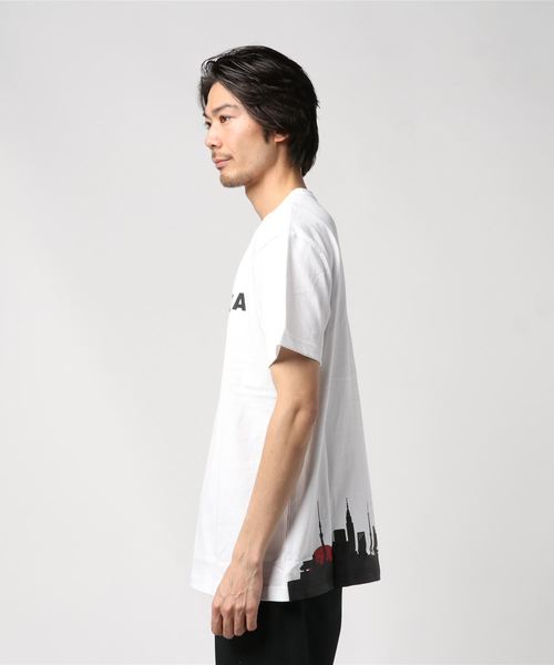 DC(ディーシー)の「半袖Tシャツ DC TOKYO CITY 5126J937(Tシャツ/カットソー・メンズ・ホワイト/ブラック・M/L/XL)」の3枚目の写真