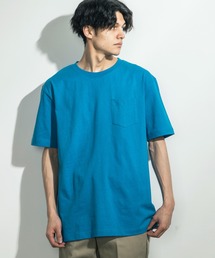 USAコットンポケット オーバーサイズTシャツ