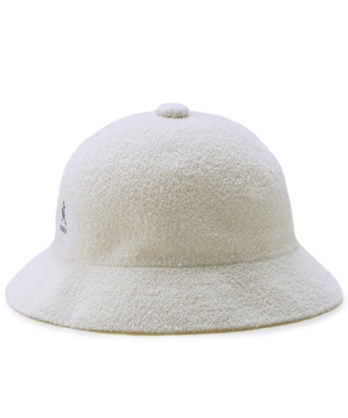 BEAUTY&YOUTH UNITED ARROWS（ビューティーアンドユースユナイテッドアローズ）の「＜KANGOL＞ BERMUDA CASUAL/ハット（ハット・メンズ・ホワイト/ブラック・ONESIZE(L)）」の8枚目の写真