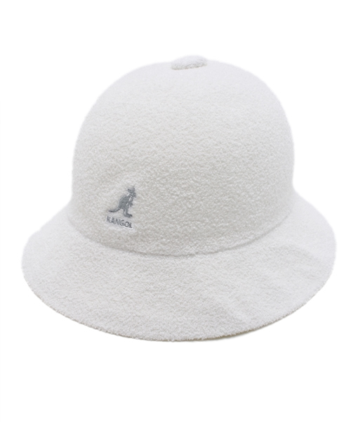 BEAUTY&YOUTH UNITED ARROWS（ビューティーアンドユースユナイテッドアローズ）の「＜KANGOL＞ BERMUDA CASUAL/ハット（ハット・メンズ・ホワイト/ブラック・ONESIZE(L)）」の6枚目の写真