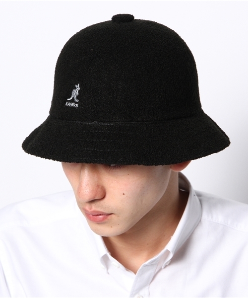 BEAUTY&YOUTH UNITED ARROWS（ビューティーアンドユースユナイテッドアローズ）の「＜KANGOL＞ BERMUDA CASUAL/ハット（ハット・メンズ・ホワイト/ブラック・ONESIZE(L)）」の7枚目の写真