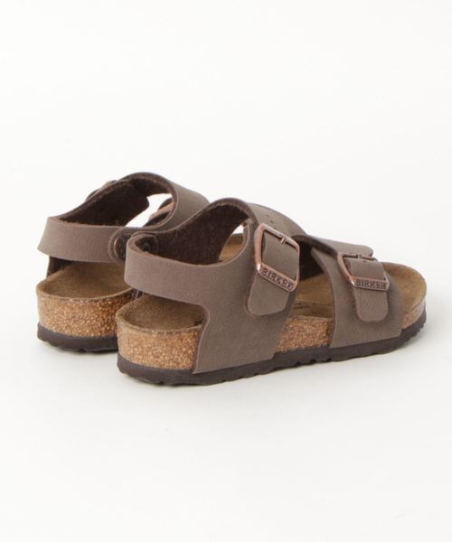 BIRKENSTOCK（ビルケンシュトック）の「BIRKENSTOCK NEW  YORK　　GK087783（サンダル・キッズ・ブラウン/ネイビー・16/18/19/20/15 /17）」の3枚目の写真