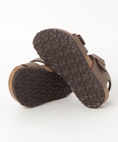 BIRKENSTOCK（ビルケンシュトック）の「BIRKENSTOCK NEW  YORK　　GK087783（サンダル・キッズ・ブラウン/ネイビー・16/18/19/20/15 /17）」の4枚目の写真