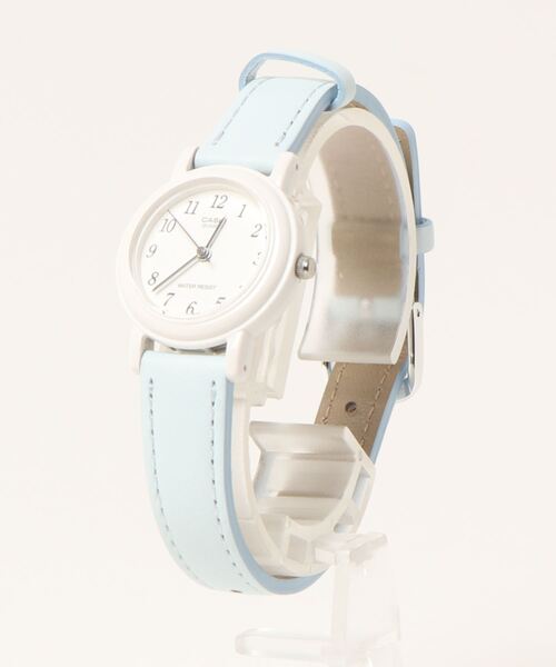 CASIO カシオ /クォーツ腕時計 レザーベルト 日常生活防水 ラウンド  