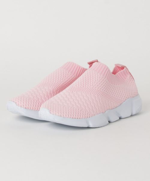 STYLEBLOCK（スタイルブロック）の「軽量ローカットソックススニーカー（スニーカー・レディース・ホワイト/ブラック/グレー/レッド/ピンク・40/38/39/35/36/37）」の11枚目の写真