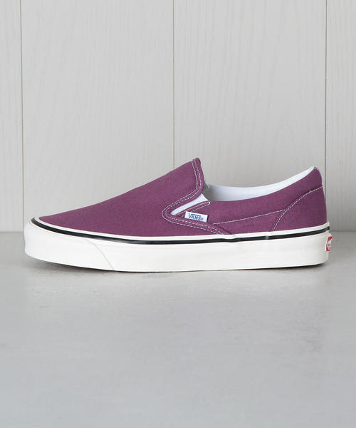 VANS（バンズ）の「＜VANS＞ANAHEIM FACTORY CLASSIC SLIP-ON 98 DX/スニーカー（スニーカー・メンズ・パープル/ネイビー・10/8/9/9h/8h/7h）」の2枚目の写真