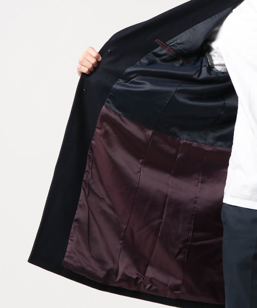 COMME CA COMMUNE(コムサコミューン)の「チェスターフィールドコート(チェスターコート・メンズ・オリーブ/ネイビー/ブラック/ネイビー系・MEDIUM/LARGE/SMALL/X-LARGE)」の22枚目の写真