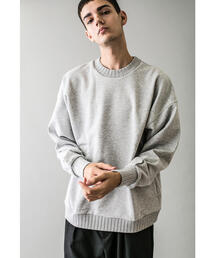 MONKEY TIME | ＜monkey time＞ URAKE WIDE RIB MOCK/スウェット ◇(スウェット)