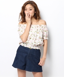 one after another NICE CLAUP | 【ナイスクラップ】フラミンゴブラウス(シャツ/ブラウス)