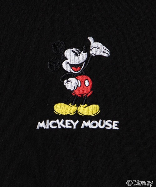 Disney（ディズニー）の「∴WEGO/Disneyワンポイントショートパーカー（パーカー・レディース・ブラック/ピンク/グリーン/アイボリー・FREE）」の8枚目の写真