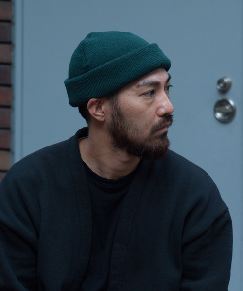 Code Kelly（コードケリー）の「OTTO × Code Kelly Short Knit Cap / オットー×コードケリー ショートニットキャップ（ニットキャップ/ビーニー・メンズ・ネイビー/ブラック/マスタード/オレンジ/グリーン/イエロー・FREE）」の14枚目の写真