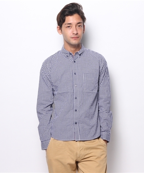 MEN'S MELROSE（メンズメルローズ）の「MASTER FRAMEベーシックシャツ（シャツ/ブラウス・メンズ・その他3/ストライプ/ドット/チェック・MEDIUM/LARGE/X-LARGE）」の13枚目の写真