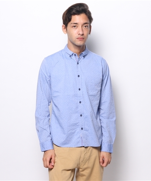 MEN'S MELROSE（メンズメルローズ）の「MASTER FRAMEベーシックシャツ（シャツ/ブラウス・メンズ・その他3/ストライプ/ドット/チェック・MEDIUM/LARGE/X-LARGE）」の8枚目の写真