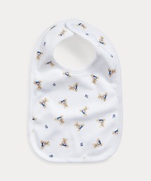 POLO RALPH LAUREN CHILDRENSWEAR（ポロ ラルフ ローレン チルドレンズウェア）の「Poloベア コットン インターロック ビブ（スタイ/よだれかけ）」