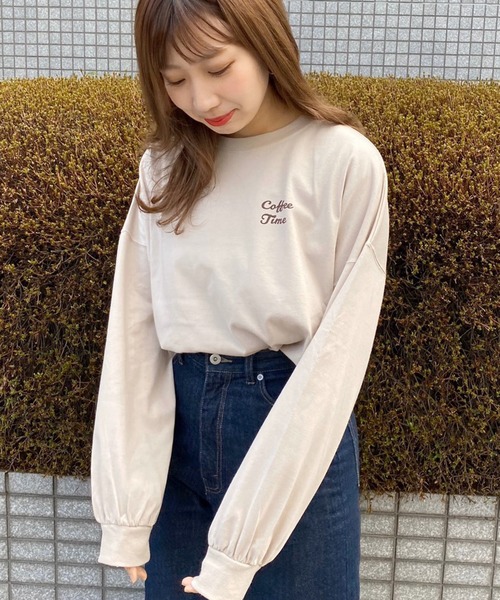 apres jour（アプレジュール）の「アソートBIGロンT【ZOZOTOWN限定アイテム】（Tシャツ/カットソー・レディース・ライトベージュ/その他/アイボリー/オフホワイト・フリー）」の5枚目の写真