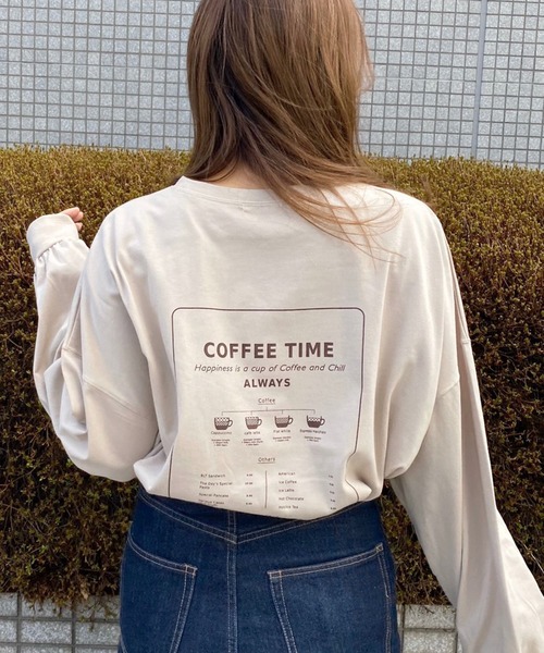 apres jour（アプレジュール）の「アソートBIGロンT【ZOZOTOWN限定アイテム】（Tシャツ/カットソー・レディース・ライトベージュ/その他/アイボリー/オフホワイト・フリー）」の7枚目の写真