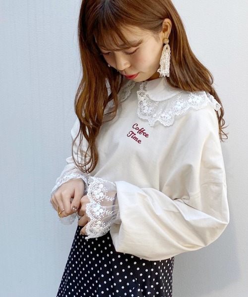 apres jour（アプレジュール）の「アソートBIGロンT【ZOZOTOWN限定アイテム】（Tシャツ/カットソー・レディース・ライトベージュ/その他/アイボリー/オフホワイト・フリー）」の10枚目の写真