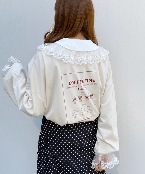 apres jour（アプレジュール）の「アソートBIGロンT【ZOZOTOWN限定アイテム】（Tシャツ/カットソー・レディース・ライトベージュ/その他/アイボリー/オフホワイト・フリー）」の12枚目の写真