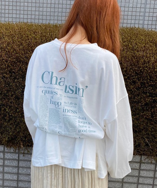 apres jour（アプレジュール）の「アソートBIGロンT【ZOZOTOWN限定アイテム】（Tシャツ/カットソー・レディース・ライトベージュ/その他/アイボリー/オフホワイト・フリー）」の16枚目の写真