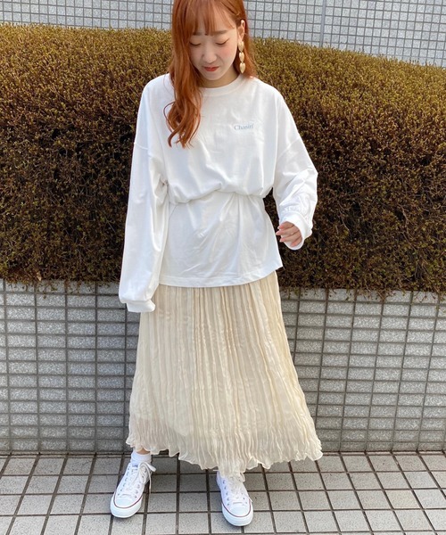 apres jour（アプレジュール）の「アソートBIGロンT【ZOZOTOWN限定アイテム】（Tシャツ/カットソー・レディース・ライトベージュ/その他/アイボリー/オフホワイト・フリー）」の17枚目の写真