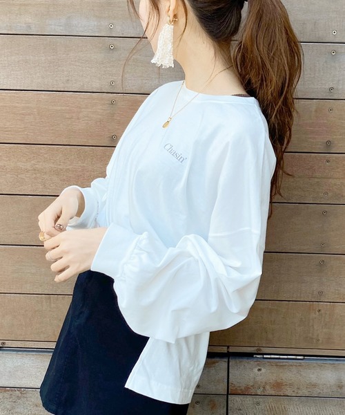 apres jour（アプレジュール）の「アソートBIGロンT【ZOZOTOWN限定アイテム】（Tシャツ/カットソー・レディース・ライトベージュ/その他/アイボリー/オフホワイト・フリー）」の18枚目の写真