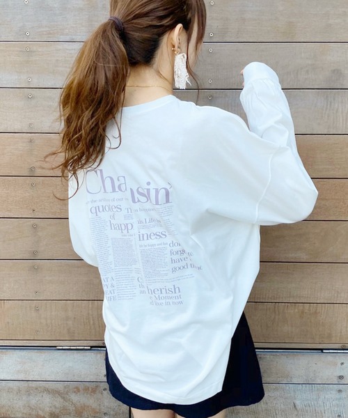 apres jour（アプレジュール）の「アソートBIGロンT【ZOZOTOWN限定アイテム】（Tシャツ/カットソー・レディース・ライトベージュ/その他/アイボリー/オフホワイト・フリー）」の20枚目の写真