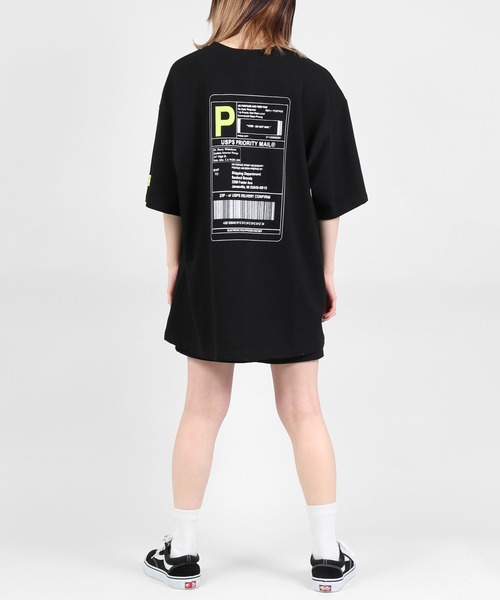 DING（ディング）の「DING/USPSビッグシルエットTシャツ（Tシャツ/カットソー・レディース・ホワイト/杢グレー/ブラック・FREE）」の17枚目の写真