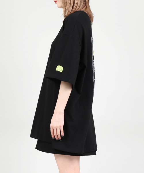 DING（ディング）の「DING/USPSビッグシルエットTシャツ（Tシャツ/カットソー・レディース・ホワイト/杢グレー/ブラック・FREE）」の20枚目の写真