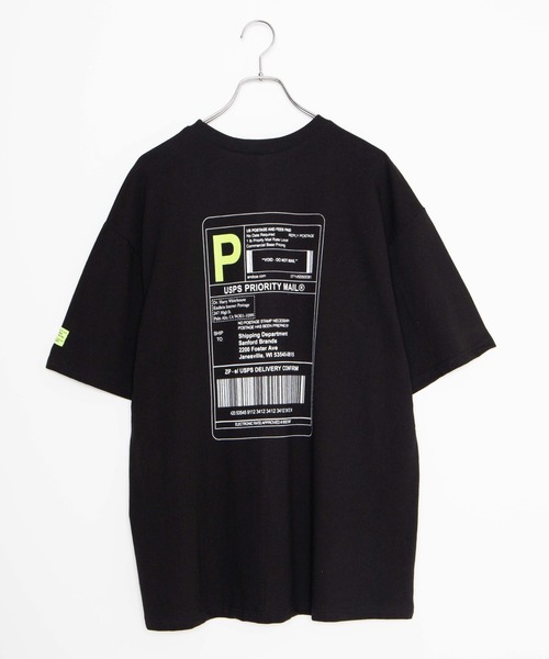 DING（ディング）の「DING/USPSビッグシルエットTシャツ（Tシャツ/カットソー・レディース・ホワイト/杢グレー/ブラック・FREE）」の12枚目の写真