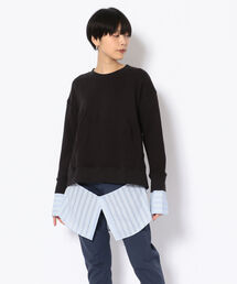 VINTI ANDREWS(ヴィンティアンドリュース)別注シャツコンビスウェット