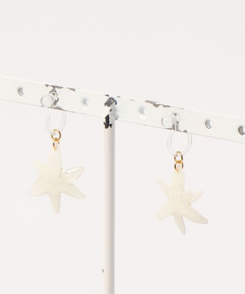 tone(トーン)の「【PAPER ART WORKS】star of bethlehem(イヤリング・レディース・ミント/レモンイエロー・FREE)」の3枚目の写真
