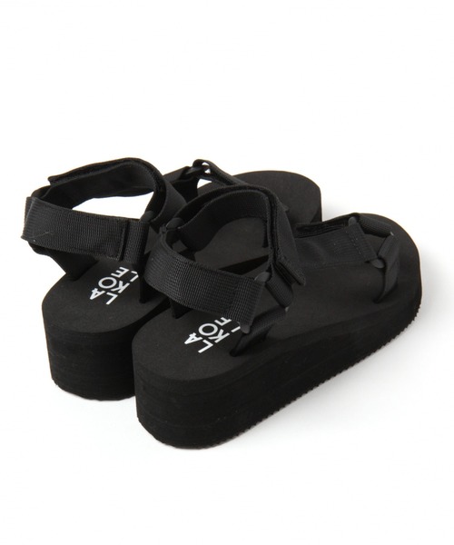 LAKOLE（ラコレ）の「プラットフォームサンダル / LAKOLE（サンダル・レディース・ブラック/ブラウン系その他/パープル・MEDIUM/LARGE/SMALL）」の9枚目の写真