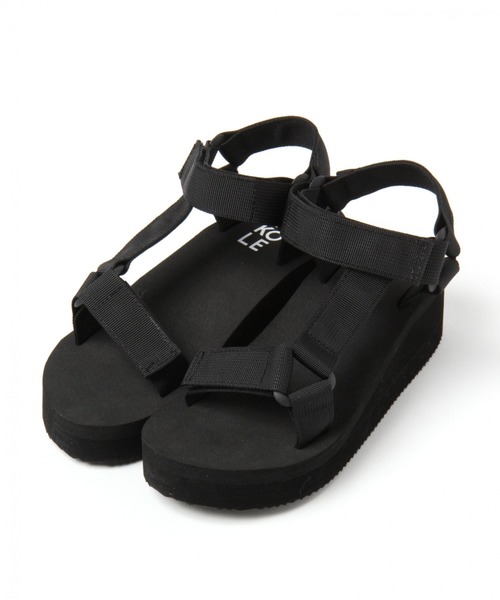 LAKOLE（ラコレ）の「プラットフォームサンダル / LAKOLE（サンダル・レディース・ブラック/ブラウン系その他/パープル・MEDIUM/LARGE/SMALL）」の15枚目の写真