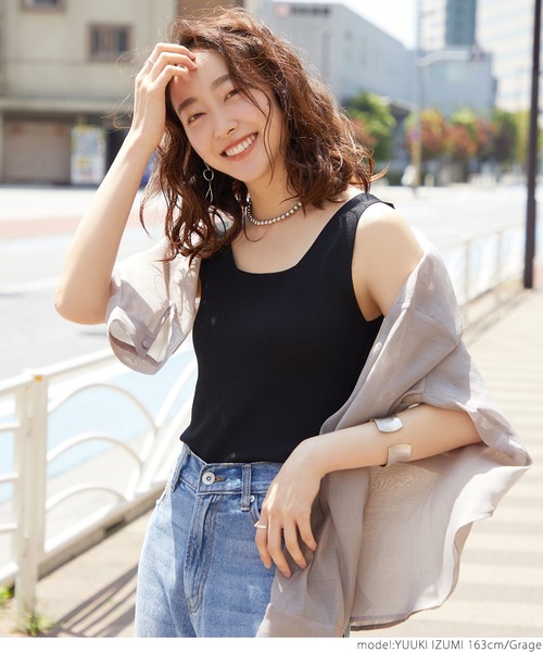 coca(coca)(コカ)の「バンドカラーシアーシャツ(シャツ/ブラウス・レディース・ライトブルー/グレー系その他/ブラック・ONE SIZE)」の7枚目の写真