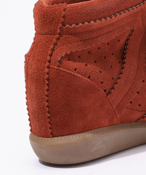 ISABEL MARANT（イザベルマラン）の「ISABEL MARANT BOBBY ハイヒールスニーカー（ブーツ・レディース・ブラウン/ホワイト/ベージュ/レッド・37/40/39/38/36）」の7枚目の写真