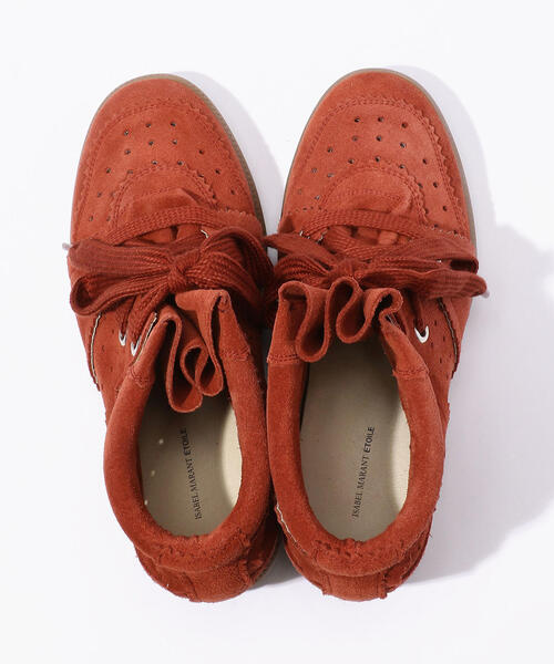 ISABEL MARANT（イザベルマラン）の「ISABEL MARANT BOBBY ハイヒールスニーカー（ブーツ・レディース・ブラウン/ホワイト/ベージュ/レッド・37/40/39/38/36）」の6枚目の写真