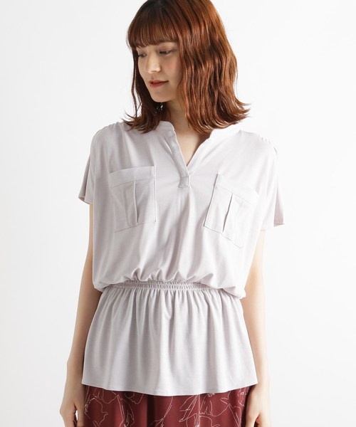 grove（グローブ）の「【LLあり】ミリタリープルオーバー＋スカートSET（セットアップ・レディース・ナチュラル/アイボリー/ライトグレー・02/03/04）」の4枚目の写真