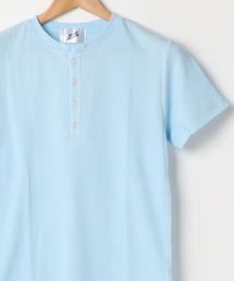 【Bl】サーマル半袖ヘンリーネックTシャツ