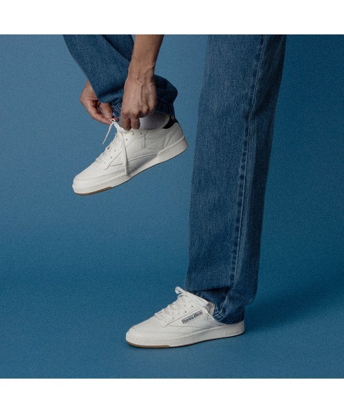 Reebok(リーボック)の「クラブシー 85 ヴィンテージ / CLUB C 85 VINTAGE(スニーカー・メンズ・ホワイト×グリーン/ブラック/ホワイト/ホワイト系その他/ホワイト系その他2/ホワイト×ブラック・26.5cm/28.0cm/27.0cm/25.5cm/24.0cm/27.5cm/23.0cm/24.5cm/26.0cm/28.5cm/23.5cm/25.0cm/30.0cm/29.0cm/22.5cm)」の14枚目の写真