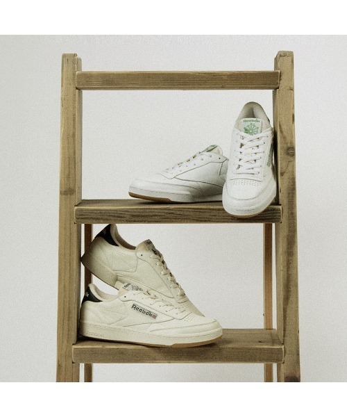 Reebok(リーボック)の「クラブシー 85 ヴィンテージ / CLUB C 85 VINTAGE(スニーカー・メンズ・ホワイト×グリーン/ブラック/ホワイト/ホワイト系その他/ホワイト系その他2/ホワイト×ブラック・26.5cm/28.0cm/27.0cm/25.5cm/24.0cm/27.5cm/23.0cm/24.5cm/26.0cm/28.5cm/23.5cm/25.0cm/30.0cm/29.0cm/22.5cm)」の13枚目の写真
