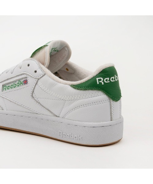 REEBOK リーボック CLUB C 85 VINTAGE WHT/GREEN/RED 国内発送 クラブシー 85 ヴィンテージ / CLUB C 85 VINTAGE （トップ