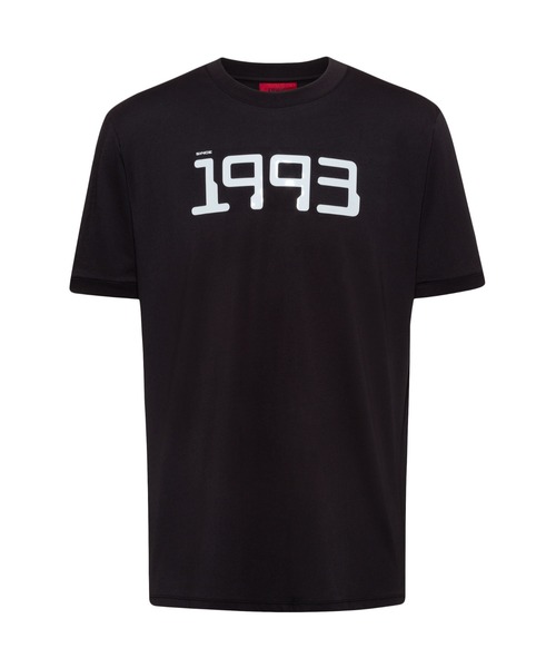 HUGO（ヒューゴ）の「ツアースタイルグラフィック コットンジャージー Tシャツ（Tシャツ/カットソー・メンズ・ブラック/ベージュ・XXL/XS/S/L/XL/M）」の7枚目の写真