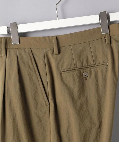 District（ディストリクト）の「＜District（ディストリクト）＞ ナイロン ２プリーツ ワイド（その他パンツ・メンズ・ブラック/ベージュ・LARGE/SMALL/MEDIUM/X-SMALL/XS）」の12枚目の写真